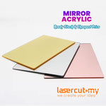 Cermin Emas Acyrlic