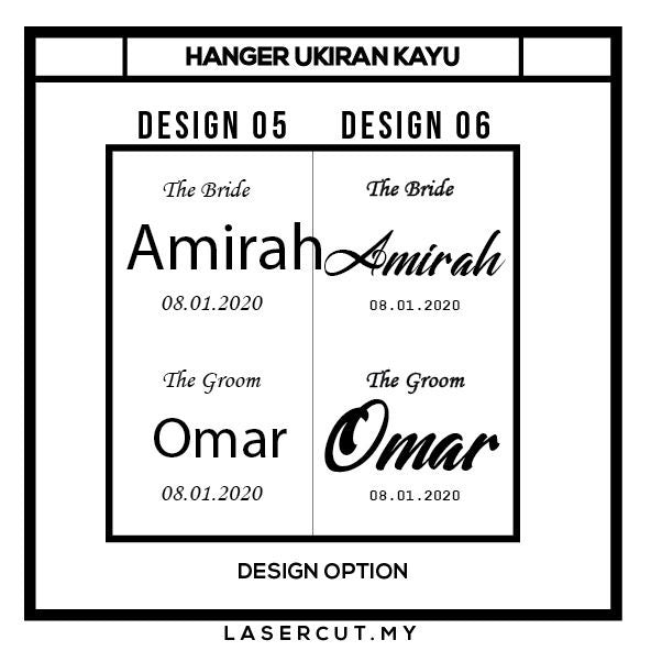 (BEST DEAL)π₯π₯π₯ Custom Ukir Hanger Kayu