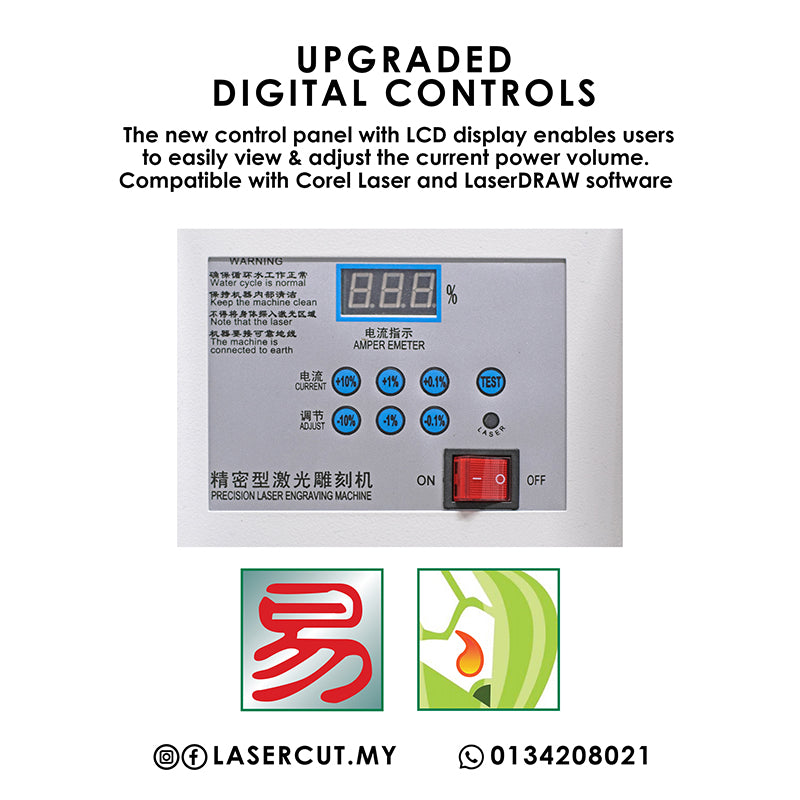 Mesin Pengukir Laser 60W 640 CO2