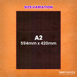 Papan Lapis Berlapis Maple Gelap