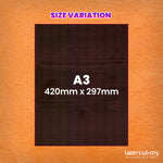 Papan Lapis Berlapis Maple Gelap