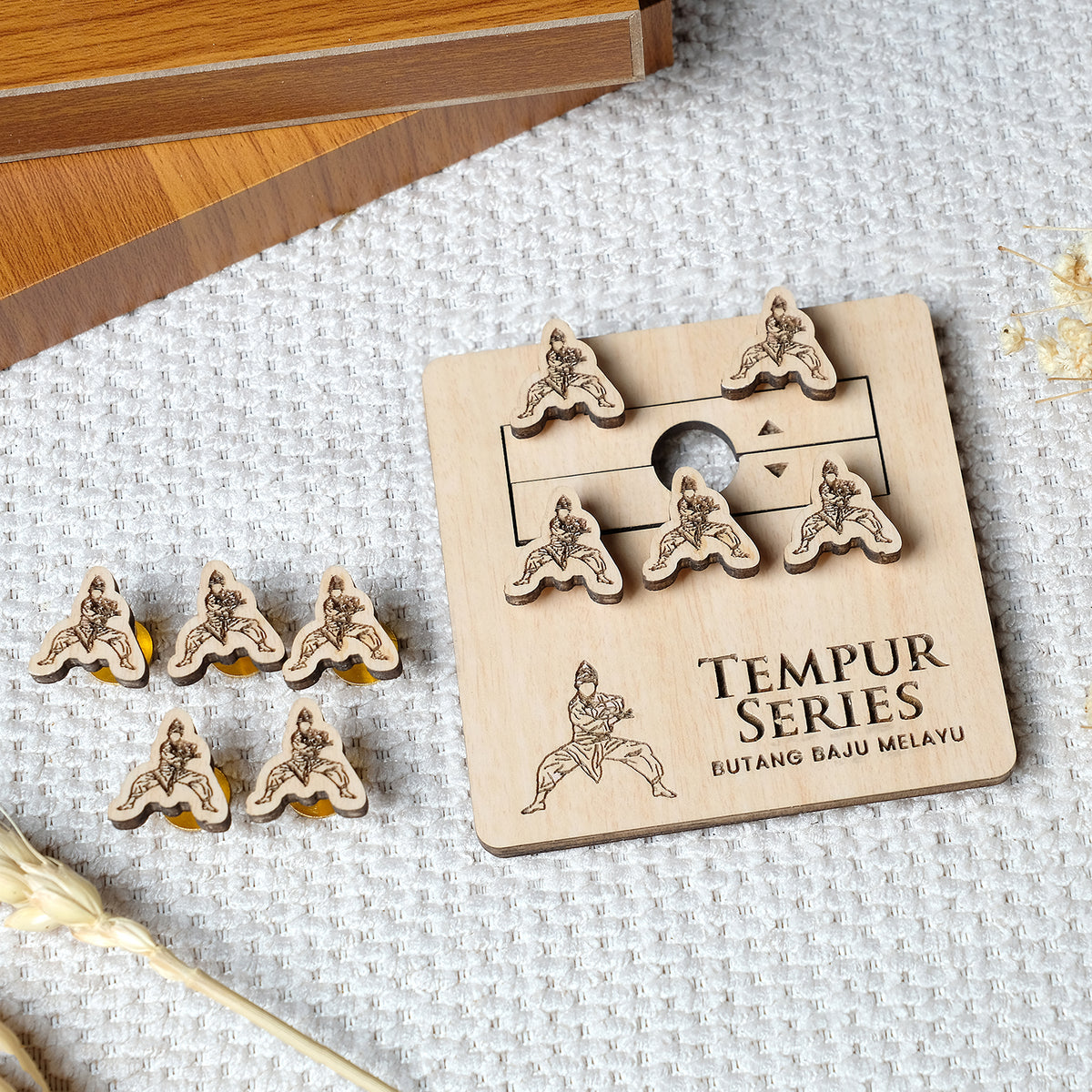 Tempur Series Butang Baju Melayu