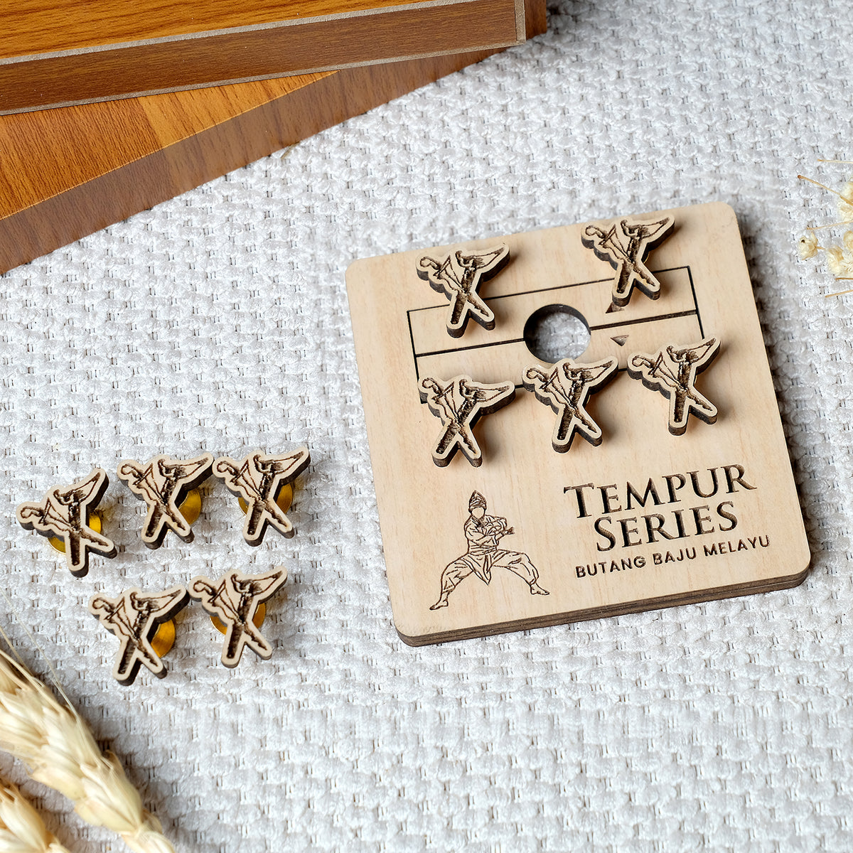 Tempur Series Butang Baju Melayu