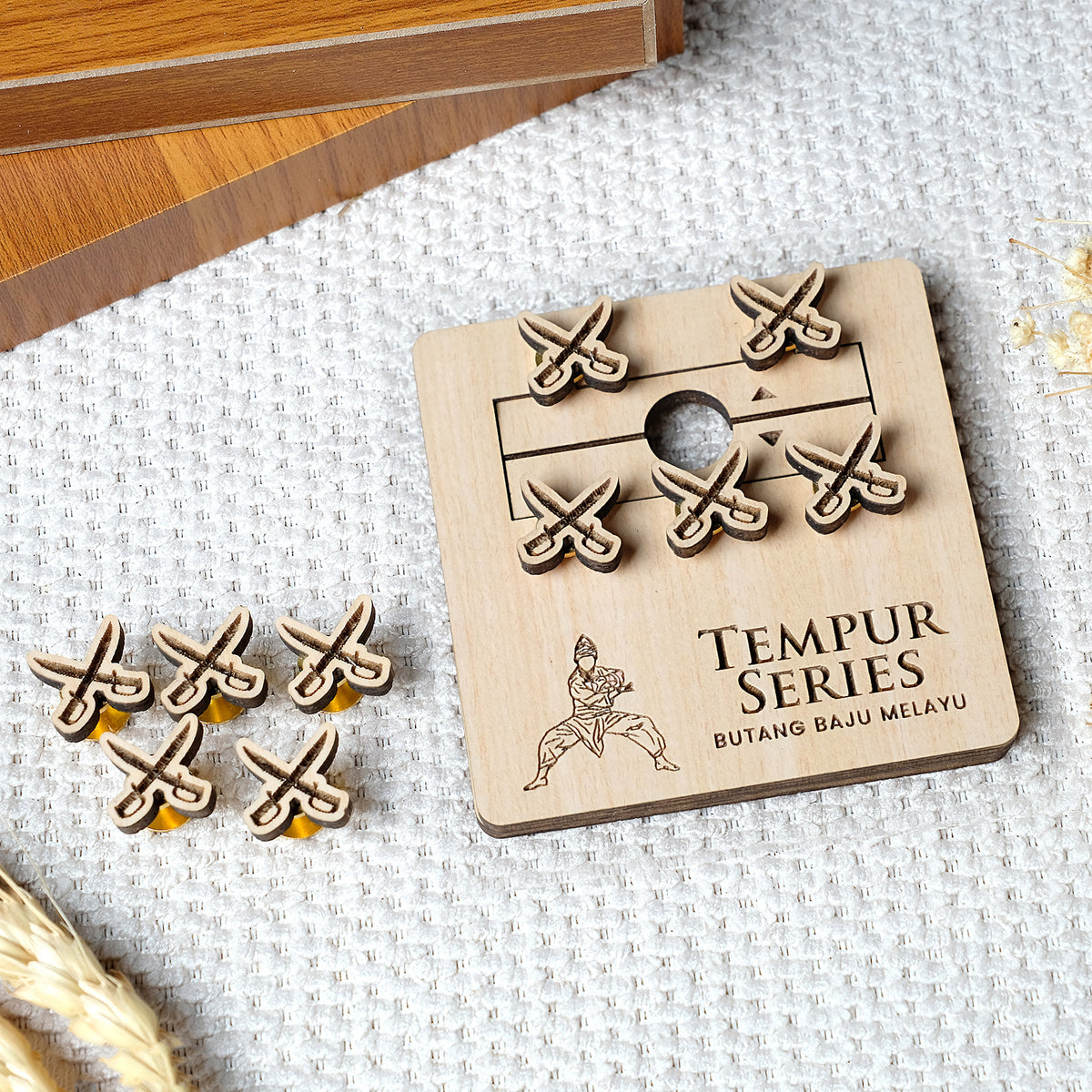 Tempur Series Butang Baju Melayu