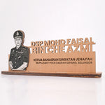 Desk Signgboard Potrait Exclusive