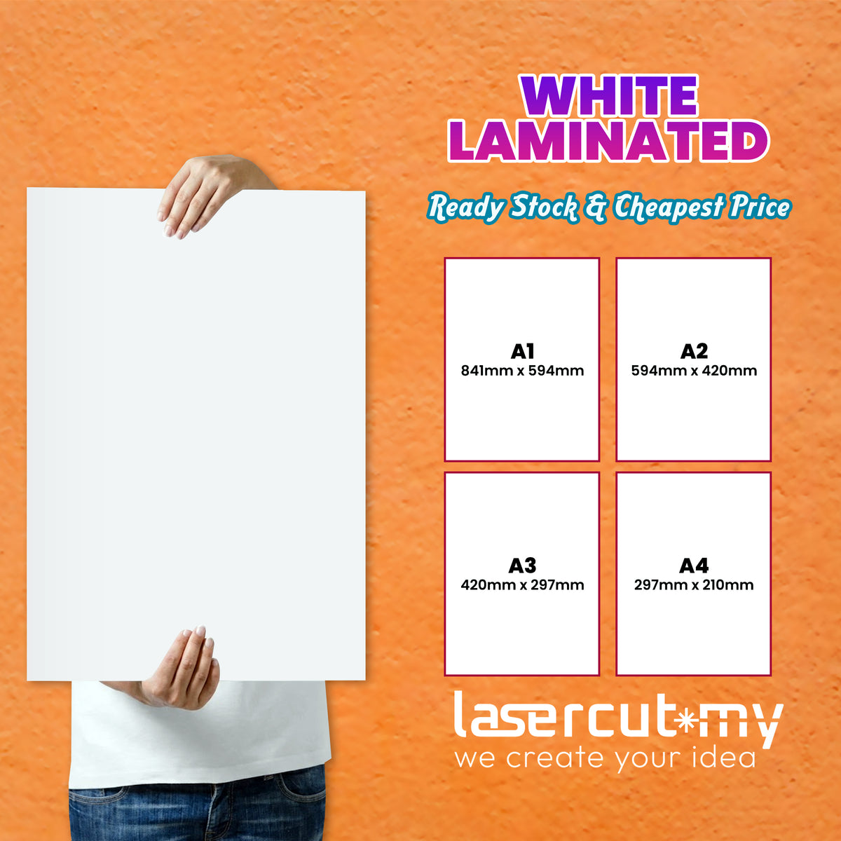 White Laminated Plywood