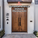 3D Sign Toilet WC Washroom Tandas Wall Decoration Signage Papan Tandas