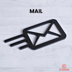 3D Sign Toilet WC Washroom Tandas Wall Decoration Signage Papan Tandas