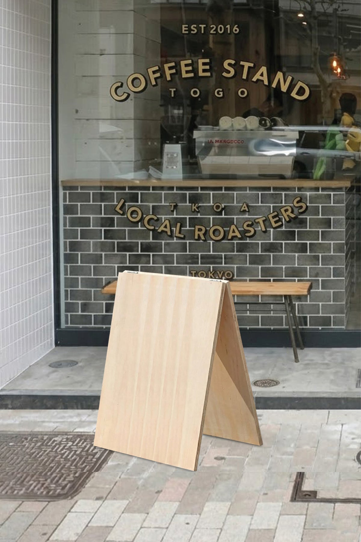 DIY Sidewalk Signage