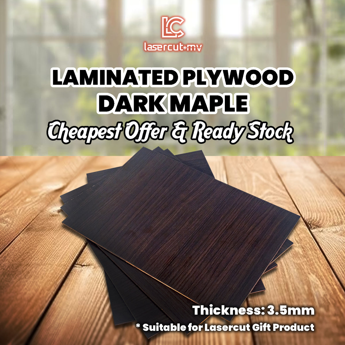 Dark Maple Laminated Plywood