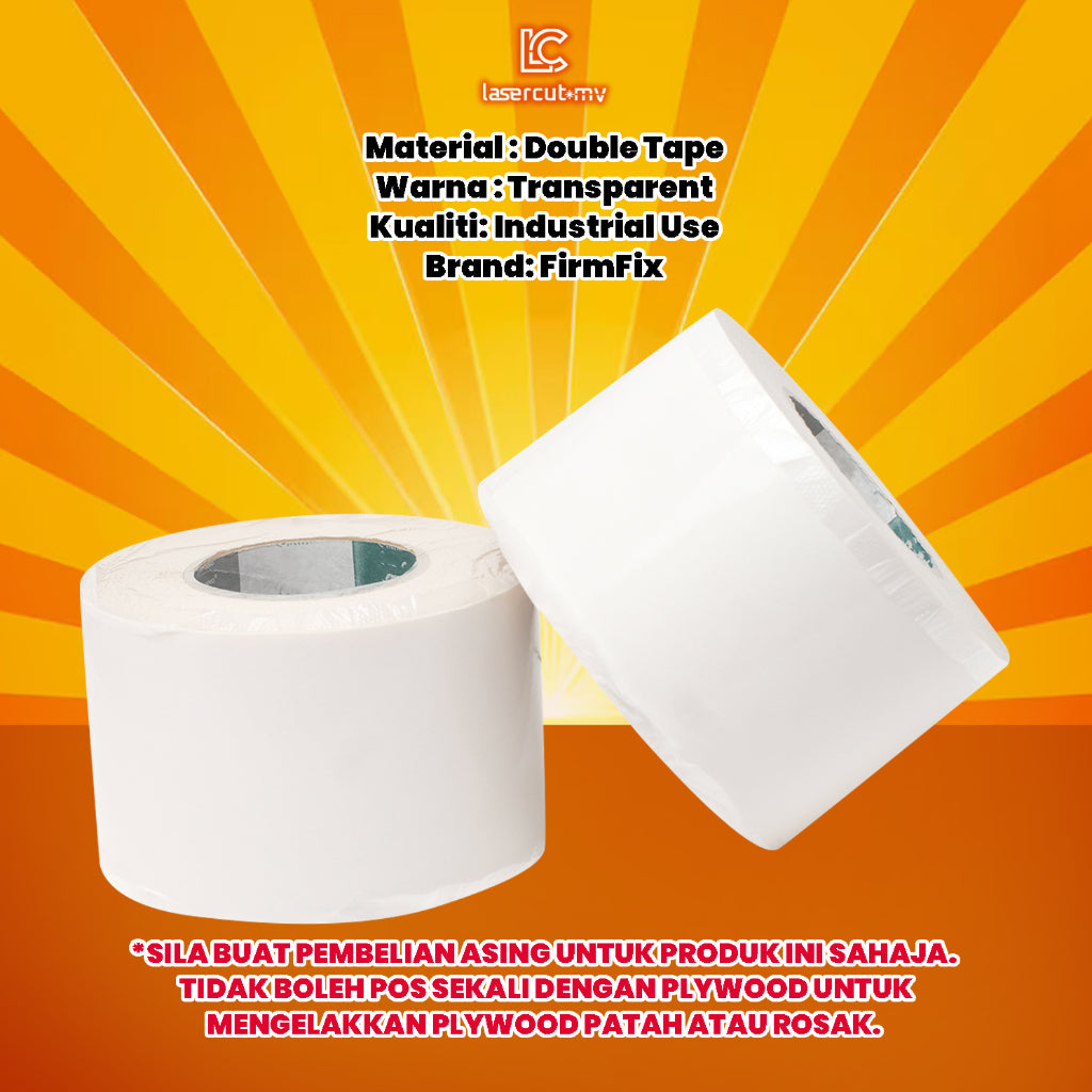 (Industrial Grade) Double-Sided Tape Laser Pro - 50 Meters