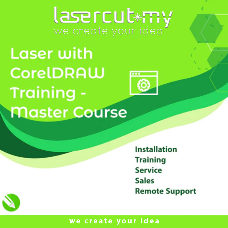 Laser with CorelDraw Master Course - Provided by LasercutMY