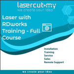 Laser with RDworks Course - Provided by LasercutMY
