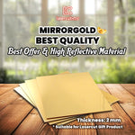 Mirror Gold Acyrlic