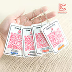 Keychain QR UV PRINT