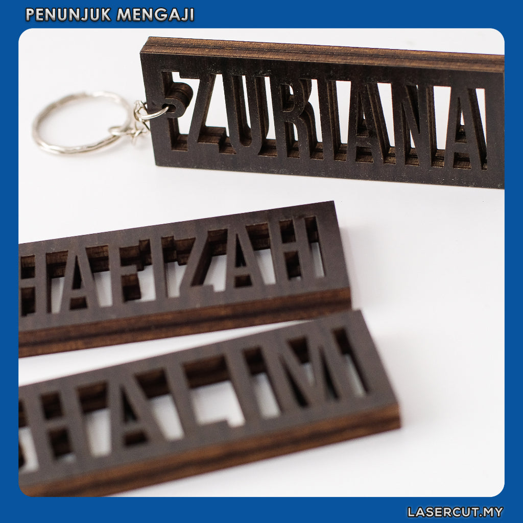 Ukiran Keychain Nama