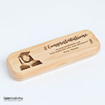 Personalized Custom Solid Wooden Pen & box gift set / Wooden pen with box Personalized engraved gift