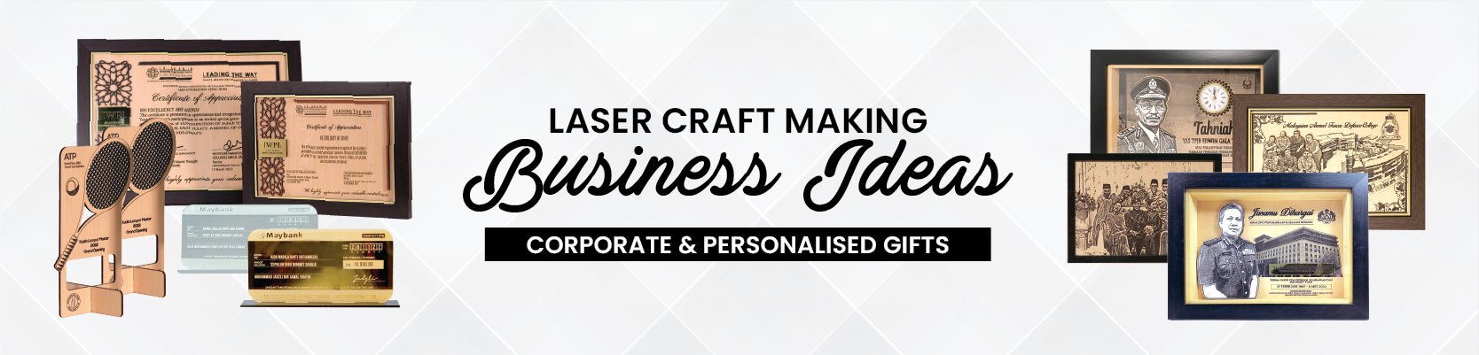 Laser Craft Business Concept