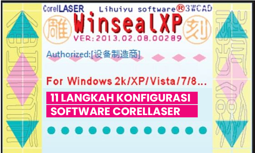Langkah Konfigurasi Software CorelLASER